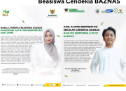 Cahaya Zakat: Profil Penerima Beasiswa Cendekia BAZNAS Nabila dan Aziz