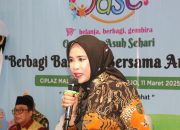 Cahaya Zakat dalam Keceriaan Anak Yatim Piatu Bersama Wakil bupati  Hj. Mimik Idayana