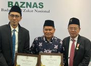 Bupati dan BAZNAS Sidoarjo Raih Penghargaan Berganda BAZNAS Award 2025