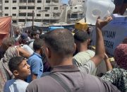 25 Ribu Liter Air Bersih Kembali Dikirim untuk Selamatkan Bayi dan Anak-Anak Gaza