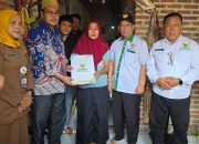 BAZNAS Sidoarjo Berikan Santunan untuk Keluarga Balita Hanania Candi Pari Porong
