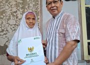 BAZNAS Sidoarjo “Door To Door” Salurkan Bantuan ke Masyarakat Kurang Mampu