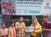 Keluarga Besar SDN Bligo Candi Tanamkan Benih Kemanusiaan, Kirimkan Cinta untuk Sumatera Melalui BAZNAS Sidoarjo