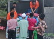 BAZNAS Sidoarjo Distribusikan Ratusan Paket Buka Puasa untuk Penyintas di Huntara Gampoeng Gunci