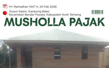 Progres 80%, Musholla Pasar Babo Siap Sambut Ramadhan 1447 H