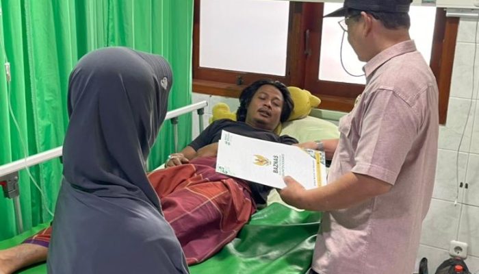 Sinergi Tanpa Batas: Saat Baznas dan Lazismu Merajut Harapan untuk Kesembuhan Adi Nugroho