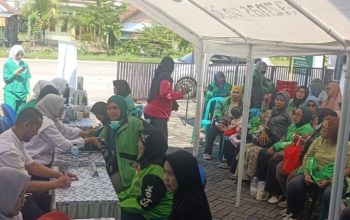 Bangkit Bersama Perempuan Tangguh: BAZNAS Sidoarjo, RSB Al-Chusnaini, dan Anlene Rajut Asa Kesehatan Ratusan Ojol Perempuan GASPOL