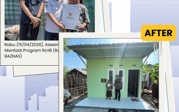 Senyum Ibu Siati: Saat Zakat Mengubah Dinding Bambu Menjadi Istana Layak Huni