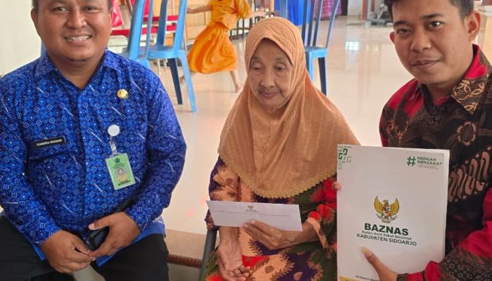 BAZNAS Sidoarjo Salurkan Bantuan Biaya Hidup: Jaga Martabat, Sambung Harapan Kelompok Rentan