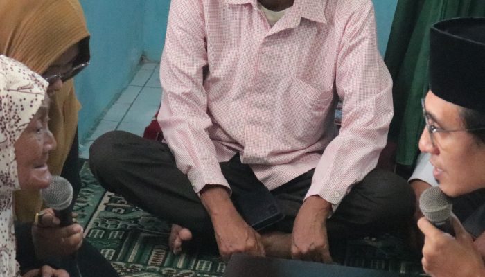 Cahaya Hidayah di Porong: Di Sela Launching Pembangunan Musholla, Lansia 69 Tahun Ikrar Syahadat di Hadapan BAZNAS Sidoarjo