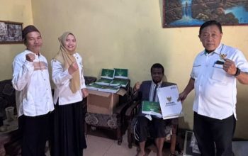Menjahit Harapan dalam Sunyi: BAZNAS Sidoarjo Hadirkan Cahaya Al-Qur’an Braille bagi M. Ikhsan Tohirin