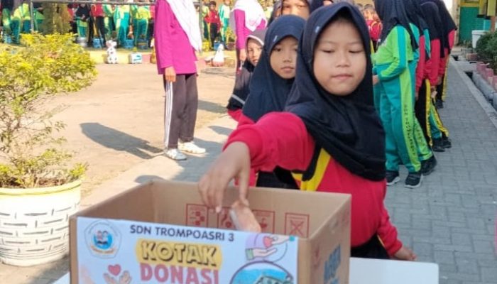 Gelombang Kepedulian SDN Trompoasri 3 Jabon Nyalakan Asa untuk Penyintas Gempa NTT