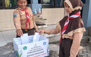 Cinta Rasul dalam Aksi Nyata: Gelombang Solidaritas SDN Tawangsari 3 Taman Kumpulkan Donasi untuk Penyintas Gempa NTT
