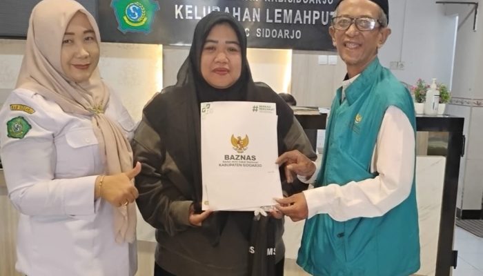 Jejak Kepedulian Amil BAZNAS Sidoarjo di Kelurahan Lemahputro: Menyalakan Harapan di Tengah Keterbatasan